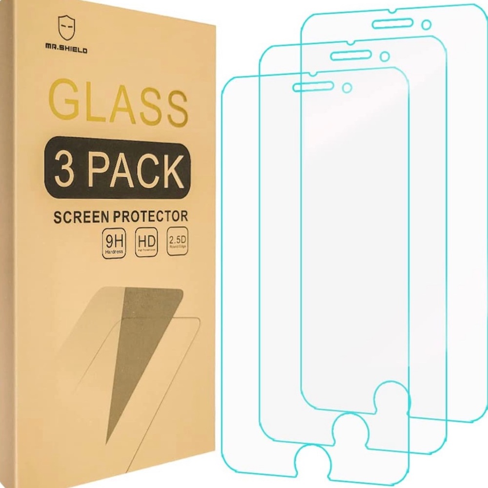 Mr. Shield Glass Screen Protector (3-Pack)